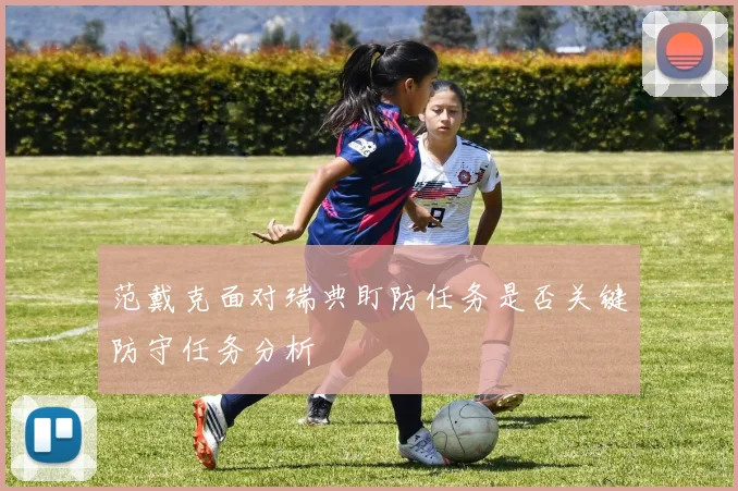 范戴克面对瑞典盯防任务是否关键防守任务分析